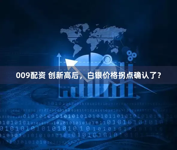 009配资 创新高后，白银价格拐点确认了？