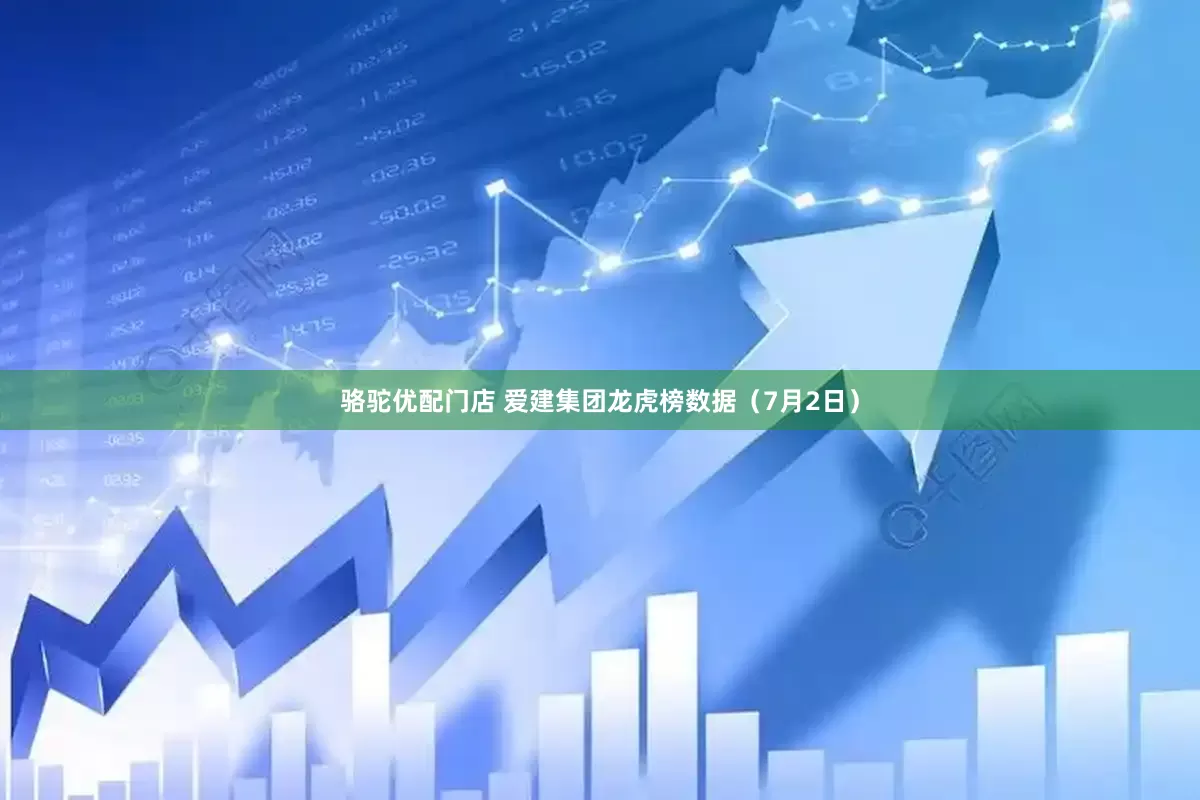 骆驼优配门店 爱建集团龙虎榜数据（7月2日）