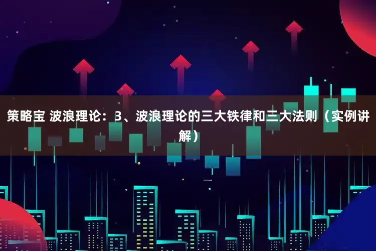 策略宝 波浪理论：3、波浪理论的三大铁律和三大法则（实例讲解）